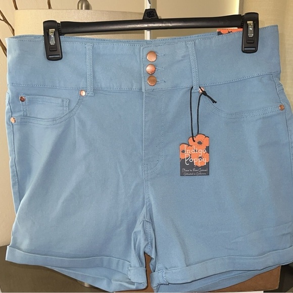 Indigo Pants - Light blue shorts